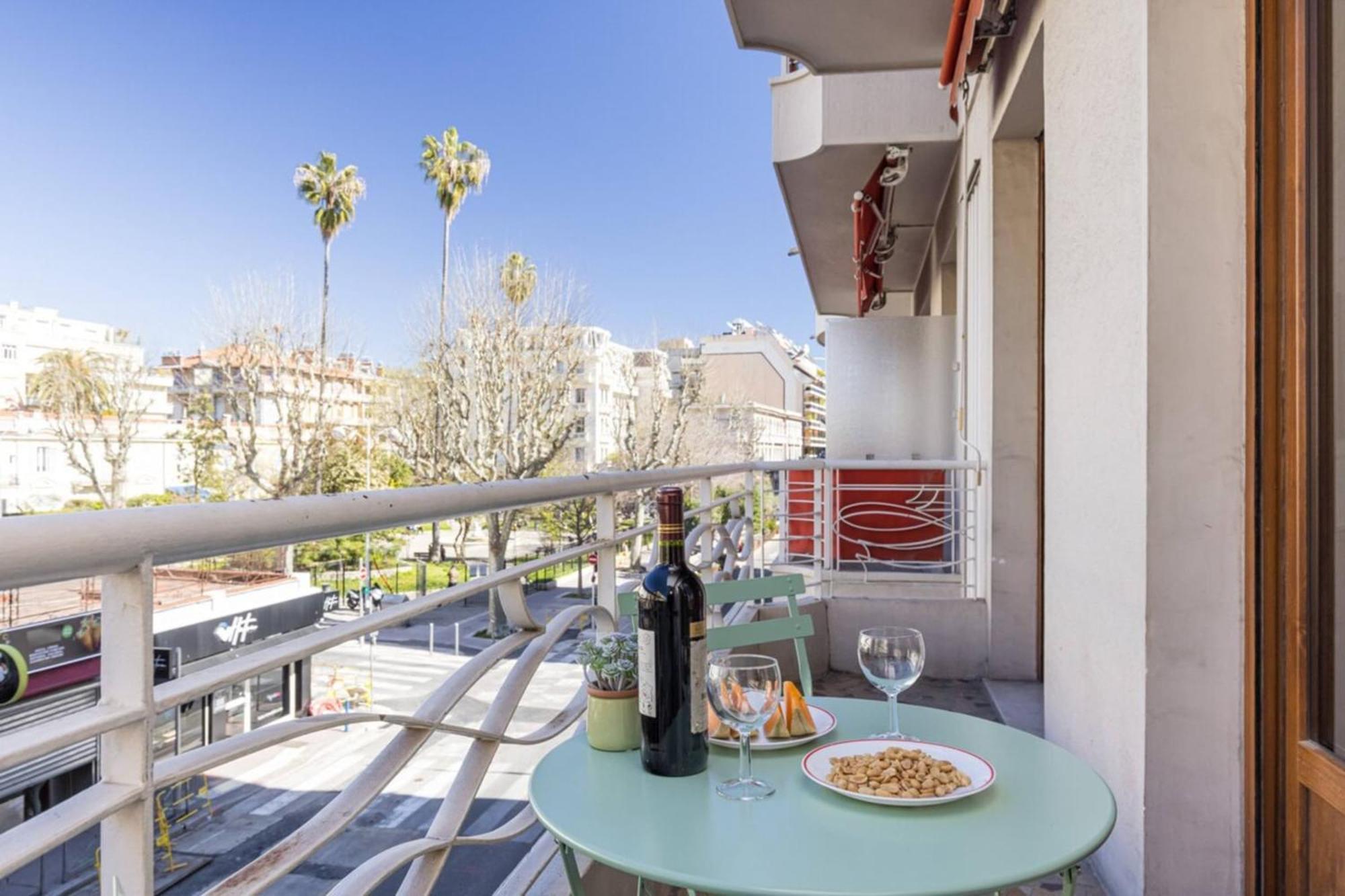 דירות ניס Buffa 21 - 2Min From The Sea - Terrace מראה חיצוני תמונה