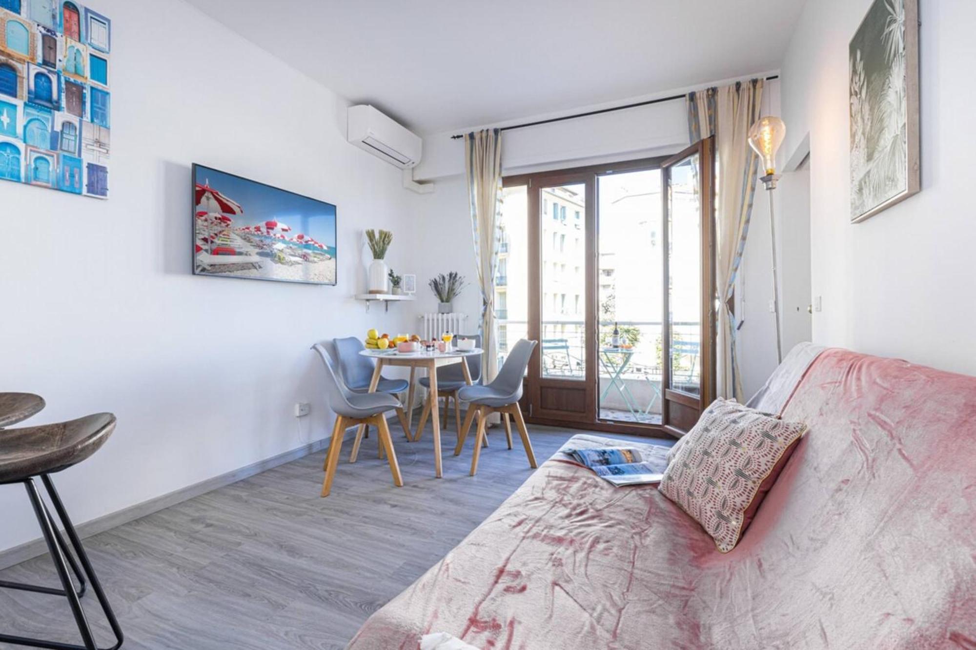 דירות ניס Buffa 21 - 2Min From The Sea - Terrace מראה חיצוני תמונה