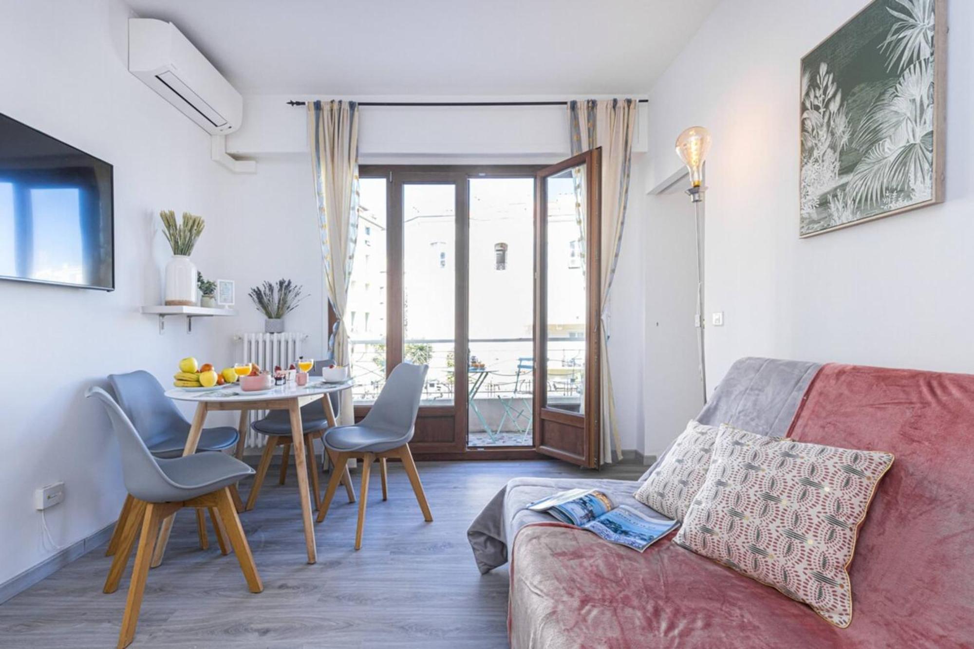 דירות ניס Buffa 21 - 2Min From The Sea - Terrace מראה חיצוני תמונה