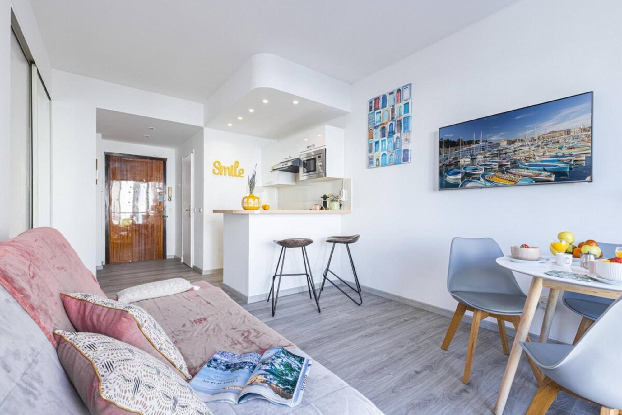 דירות ניס Buffa 21 - 2Min From The Sea - Terrace מראה חיצוני תמונה